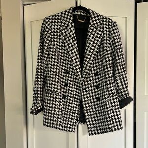 Trina Turk Houndstooth Blazer
